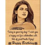 Personalized Engraved Wooden Photo Frame